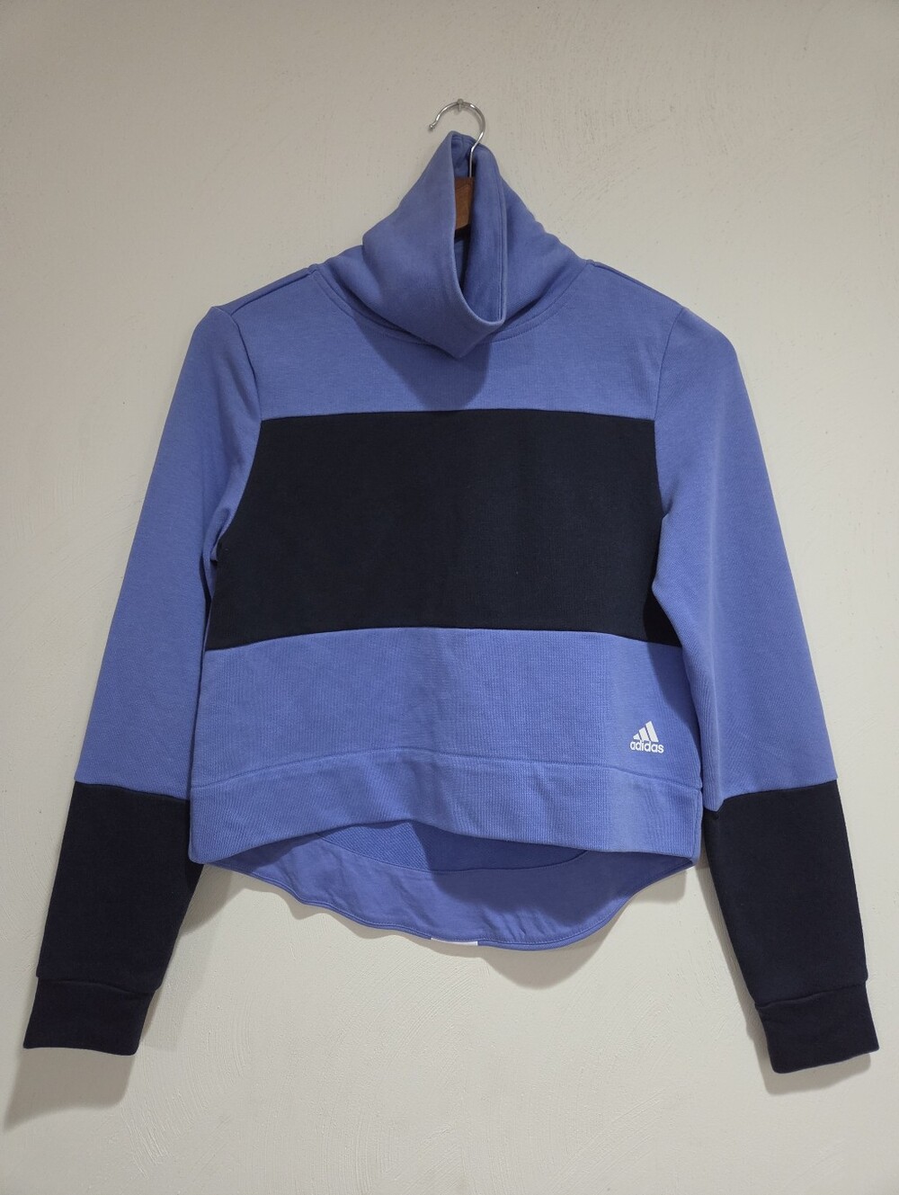 Adidas Sport 2 Street Blue Sweatshirt Size XS